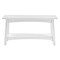 Alaterre Furniture Craftsbury 36"W Wood Entryway Bench ANCB03WH - alternate 5